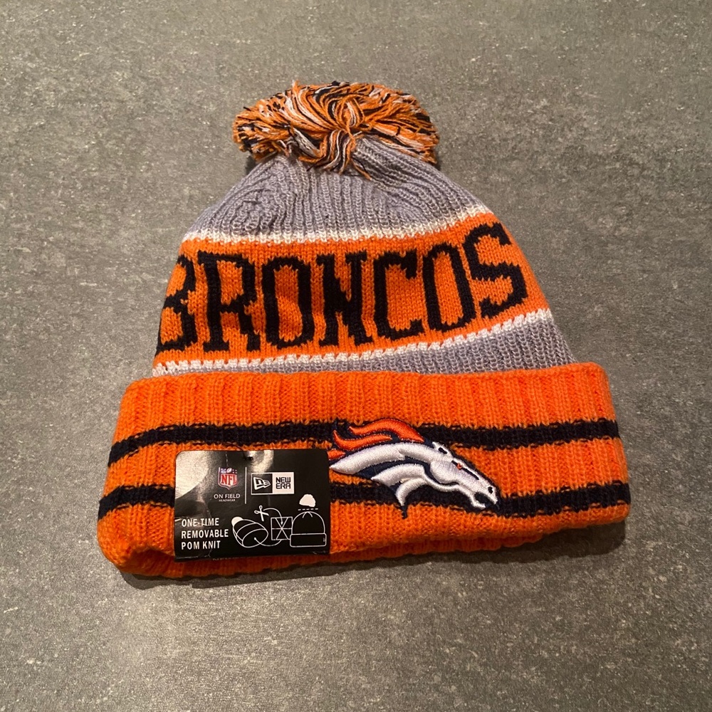 PRICE IS FIRM Brand new Denver Broncos beanie